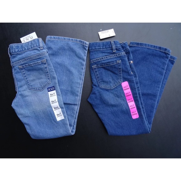 The Children's Place Other - Children's Place Bootcut jeans 6x/7 Lot of 2